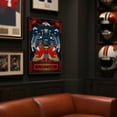 thumbnail image 2 of Denver Broncos Framed Stained Glass Art Print, 2 of 2