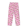 thumbnail image 3 of Lsque Cute Flamingo Print Men's Pajama Pants, Lounge Pant - Comfortable Home Wear,Elastic Waistband, Stylish Design-X-Large, 3 of 9
