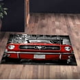 thumbnail image 5 of Printed Rug, Red Car Rugs, Printed Home Decor Rugs, Garage Rug, Indoor Rug, Cool Rug, Personalized Gifts, Living Room Rug, 1.7'x2.3' - 50x70 cm, 5 of 8
