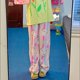 thumbnail image 1 of Sanrio-pantalones de pijama negros de Hello Kitty para mujer, pantalón de felpa suave Y2k, pantalones gruesos, Kawaii, informal, 1 of 4