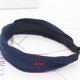 thumbnail image 3 of Diadema a la moda para mujer, diadema torcida, lazo cruzado, diadema, aro para el pelo Sailing Electrónica, 3 of 5