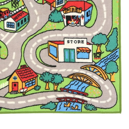 Fun Rugs Children's Fun Time Collection, Country Fun
