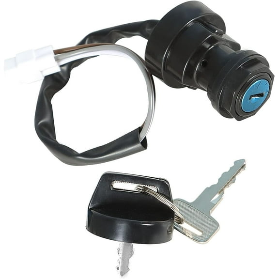 ALL-CARB Ignition Switch with Key Replacement for Kawasaki Brute Force 650 / Replacement for Prairie 650 700 KD1267 27005-1267