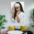 thumbnail image 6 of Aaliyah Dana Haughton Actor Poster Photo (17) Picture Print Canvas Poster Wall Paint Art Posters Decor Modern Home Artworks Gift 24x36inch(60x90cm), 6 of 6