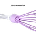 thumbnail image 3 of Silicone Whisk Kitchen Silicone Whisks Wisking Tool for Cooking Frothing Stirring Corrosion Resistance Home Kitchen - 10 Inch, 3 of 7