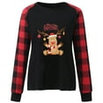thumbnail image 4 of Prix Réduit! Aqestyerly Hauts à Manches Longues pour Femmes Mode T-Shirt Décontracté à Col Rond Imprimé Blouse, 4 of 4