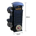 thumbnail image 3 of Bangcool Coin Bank Creative British Style Phone Booth Shape Money Saving Bank Coin Saver, 3 of 8