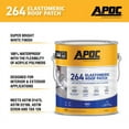 thumbnail image 3 of APOC Gloss White Elastomeric Roof Sealant 1 gal, 3 of 8