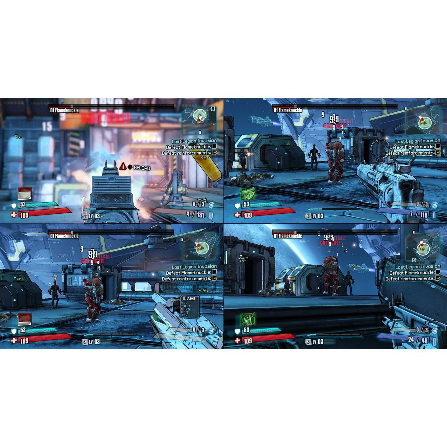 Borderlands: The Handsome Collection Gets 4-Player Split-Screen