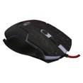 thumbnail image 1 of Mouse Gamer Tecnología Óptica, MXEGO-001, Tipo 7D, Alámbrico, Láser Óptico, Negro, 1 of 2