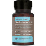 EPC ENDURANCE PRODUCTS COMPANY Dihydroberberine - Sustained Release Berberine Supplement - 150mg of Highly Bioavailable Form of Berberine - 60 Tabs