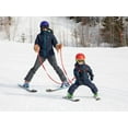 thumbnail image 4 of Lucky Bums Kids Ski Harness w/ Grip N' Guide Handle, 2 Leashes, Backpack, Navy, 4 of 6