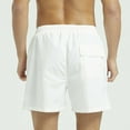 thumbnail image 4 of cfhntfmh Athletic Shorts for Men Summer Comfy Elastic Waisted Drawstring Beach Shorts Loose Wide Leg Running Gym Shorts, 4 of 4