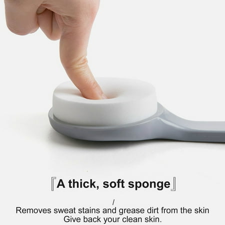 Sponge Body Wash Brush Exfoliating Back Scrubber for Shower Soft & Gentle on Skin Ergonomic Handle Reusable & Washable Spring Bathroom Cleaning & Personal Care Supplies Sponge Body Wash Brush Exfoliating Back Scrubber for Shower Soft & Gentle on Skin Ergonomic Handle Reusable & Washable Spring Bathroom Cleaning & Personal Care Supplies