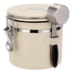 thumbnail image 1 of 1 x tarro sellado para granos de café, de acero inoxidable 304, con válvula de escape, recipiente de almacenamiento sellado con cuchara, 1 of 5