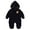 Black, variant on Baby Boys Girls Clothing Zipper Hooded Jumpsuit Romper Long Sleeve Outfit Fall Winter Warm Clothes,Kids Clothing,0-3 Months