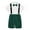 Dark Green, variant on WEAIXIMIUNG Toddler Snow Suits 2T Kids Boys Summer British Style Short Sleeved Shirt Suspenders Shorts Bow Tie 4Pc Children Performance Suit 130