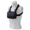 thumbnail image 4 of Bolsa de pecho resistente al agua para exteriores, práctico paquete de pecho manos libres, soporte para teléfono para correr, chaleco, bolsa de equipo de pecho para caminar, pesca, ciclismo, senderismo YUNYI BRAND Deportes, 4 of 8
