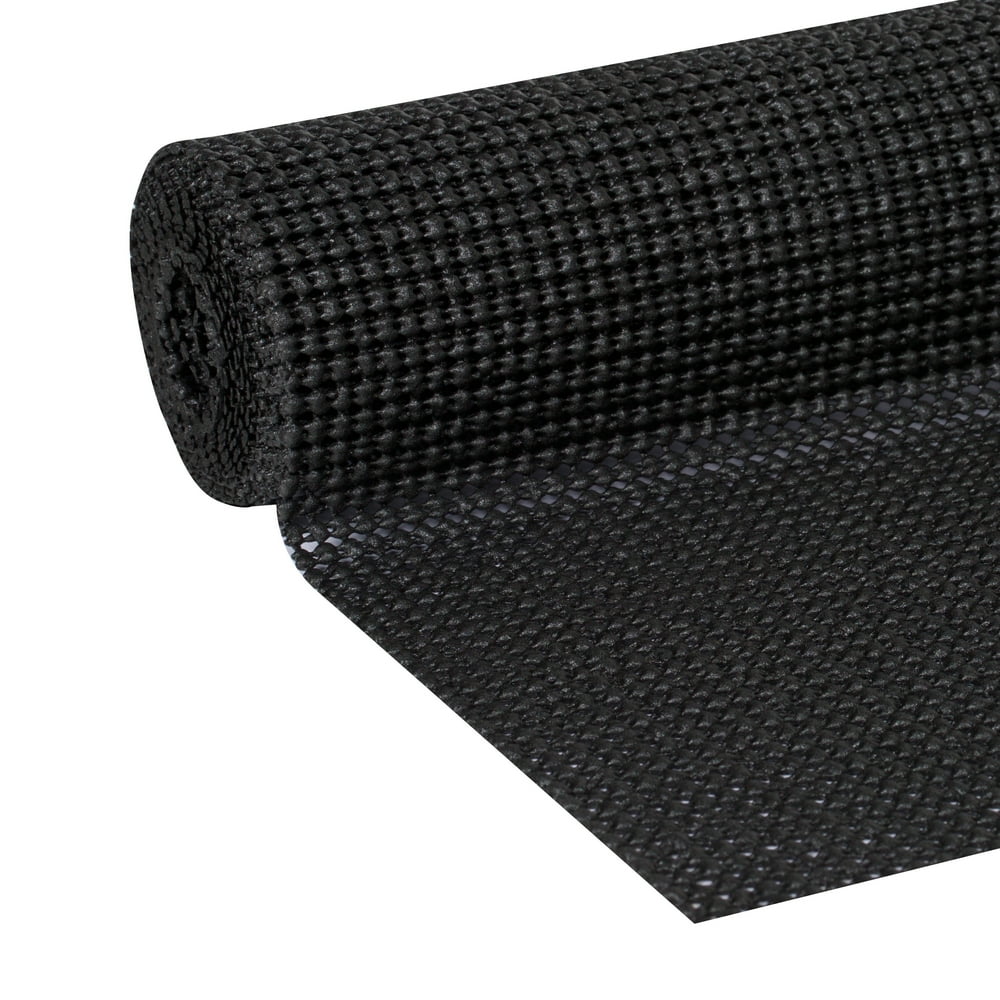 EasyLiner Select Grip 20 in. x 6 ft. Black PVC Shelf Liner Walmart