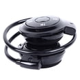 thumbnail image 2 of Auriculares Bluetooth con sonido claro de alta fidelidad, auriculares inalámbricos plegables envolventes alrededor de la cabeza para correr, deportes, color negro, 2 of 5