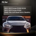thumbnail image 6 of Two M Style Carbon Fiber Texture Mirror Cover Caps for 2021-2024 Lexus IS300, 6 of 8