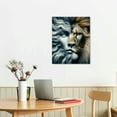 thumbnail image 3 of Nawypu Jesus and Lion Canvas Wall Art Poster Prints Christian Wall Decor Christ Lion Picture Artwork Jesus Lion Painting for Home Bedroom Living Room Office Decoration, 3 of 5