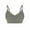 Gray, variant on SCSAlgin Comfortable Seamless Full Coverage Bra for Women Wireless Bras with Soft Support