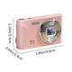 thumbnail image 3 of Cámara digital CCD Cámara digital macro de alta definición Zoom 16X Pantalla de 2,4 pulgadas Grabación de píxeles efectivos de 800 W Cámara con filtro de belleza para selfies Cámaras digitales, 3 of 6