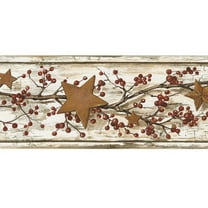 York Wallcoverings, Wallpaper Border Wallpaper 4.1 in x 15 ft