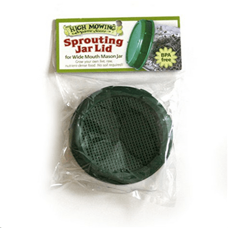 Sprouting Jar Lid for Wide Mouth Mason Jar 1 Unit