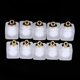 thumbnail image 5 of 10pcs Colgante de Cuadrados Multicolores para Ornamento Boda , Compromiso, de Graduación, Cumpleaños Blanco Yuyangstore Colgante cuadrado de cristal mate, 5 of 8