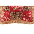 thumbnail image 3 of Savannah Check Needlepoint Accent Pillow 14" x 14", 3 of 4