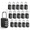 16, variant on 32 Pack 3 Digit Combination Padlocks, Waterproof Galvanized Alloy Locks for Luggage and Lockers