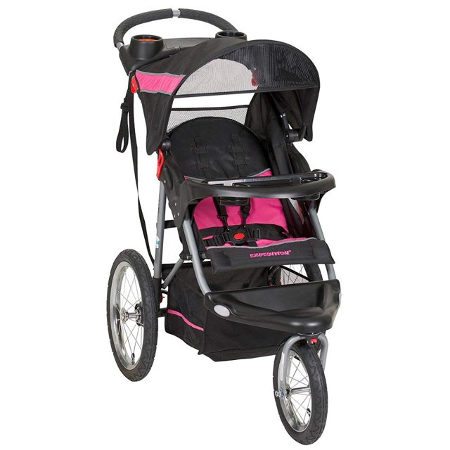Carriola Baby Trend Expedition Jogger Neumáticos Bubblegum