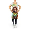 thumbnail image 2 of Sussex Spaniel Luau Apron 27 in x 30 in, 2 of 5