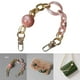 thumbnail image 5 of 12,2 pulgadas Retro resina reemplazo monedero correa de cadena hombro cruzado de cuerpo correa de DIY accesorios de decoración Rosa BLESIY cadena de asa de bolso, 5 of 8