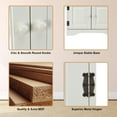 thumbnail image 4 of Patiojoy Armoire de Rangement d'Appoint pour Chambre, au Sol, Tablettes Ajustables, Blanc Cassé, 4 of 8