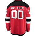 thumbnail image 3 of Camiseta de hockey sobre hielo bordada personalizada de Nueva Jersey para hombres, mujeres y jóvenes, 3 of 4