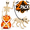 Set 1, variant on Halloween Skeleton Decoration Posable Fake Skeleton with Dog Spooky Animal Skeleton for Party Props Outdoor Porch Décor Accessories 2.95ft 2-Pack