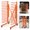 Orange_15 Shelves, variant on STICCIO 15-Tier Expandable Paint Drying Rack on Wheels, 110lbs Per Level Heavy Duty Mobile Art Painting Stand