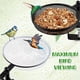 thumbnail image 4 of Comedero para pájaros de terraza, bandeja de malla desmontable con bebedero, comedero para pájaros con barandilla de terraza y soporte de metal para balcón o cerca de jardín., 4 of 8
