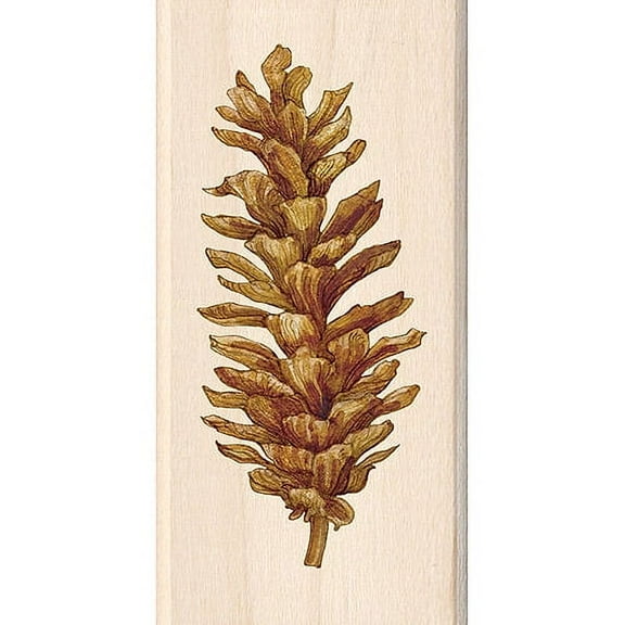 Inkadinkado Wood Stamp, Pinecone