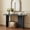 Black, variant on Christopher Knight Home 55" Modern Rectangle Rounded Edge Console Table, MDF Wood, Walnut