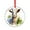 Pattern-1, variant on Ornament Bicycle And Autumn Leaves Glass Round Christmas Ornament Maple Leaf Bicycle Hanging Craft Collectibles for Xmas Trees Home Party Gifts