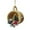 I, variant on Beagle in Teacup Christmas Ornament with Santa Hat and Mini Tree, Festive Hanging Decor for Dog Lovers and Holiday Season Decorations - F