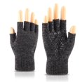 thumbnail image 2 of Guantes de medio , regalo de punto sin de, invierno térmico, clima frío, Unisex, gruesos, a prueba , guantes para Negro gris Sunnimix Guantes de medio dedo, 2 of 8