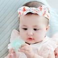 thumbnail image 3 of Adorable Design Comfortable Fit Baby Girl Headbands, Stretchy Bamboo Viscose Soft Cotton, Non-slip Handmade Hair Accessories for Newborn to Toddler Girls, Everyday Wear Ideal Gift, 3 of 7