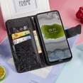 thumbnail image 6 of T-Mobile REVVL V Plus Wallet Case, Mantto Bling Butterfly Flower PU Leather Flip Phone Cover Credit Cards Slot Shockproof Protective Kickstand Case for T-Mobile REVVL V Plus, Black, 6 of 7