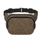 thumbnail image 1 of Balery Brown Leopard Mochila Cinturón para Mujeres y Hombres, Bolsa de Cintura Impermeable de Doble Capa con Correa, 1 of 8