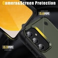 thumbnail image 7 of Allytech for Galaxy A03s Case, Military Grade Shockproof Kickstand Drop Protection Bumper Back Cover Case for Samsung Galaxy A03s 6.5" - Armygreen, 7 of 7